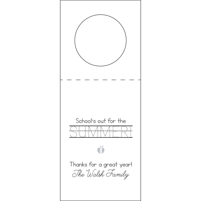Bottle Tags - Thanks W375