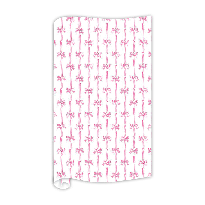 Bow Stripe Gift Wrap