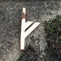 Bronze Elder Futhark Rune - Fehu (F)