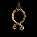 Bronze Troll's Cross Pendant - Viking Jewelry