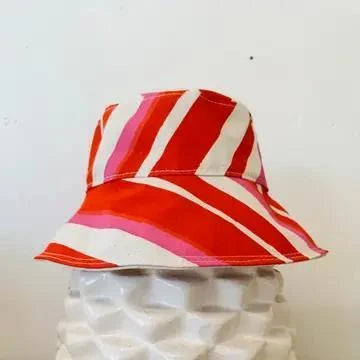S/M / Vintage Stripe - Anthro Orange