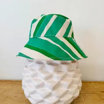 S/M / Vintage Stripe - Kelly Green
