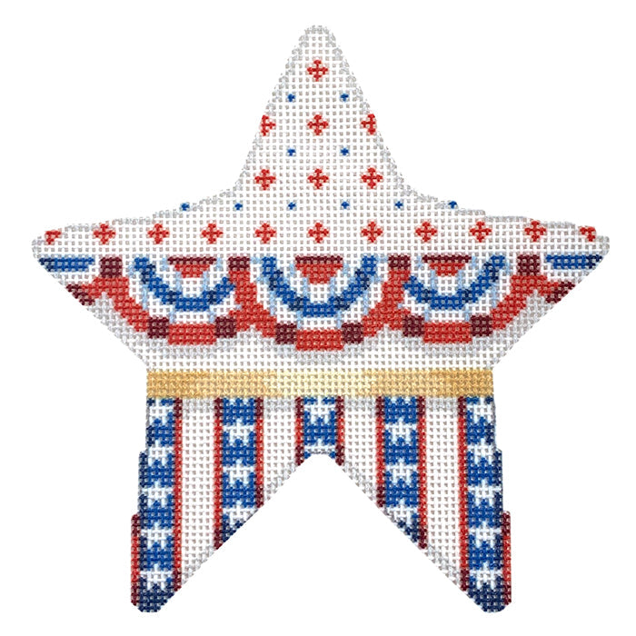 Bunting & Stars Large Star