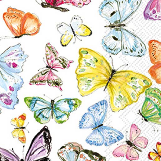 Butterflies Guest Towels