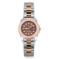 CAFÉ Copper Dial with Silver & Copper Band Watch