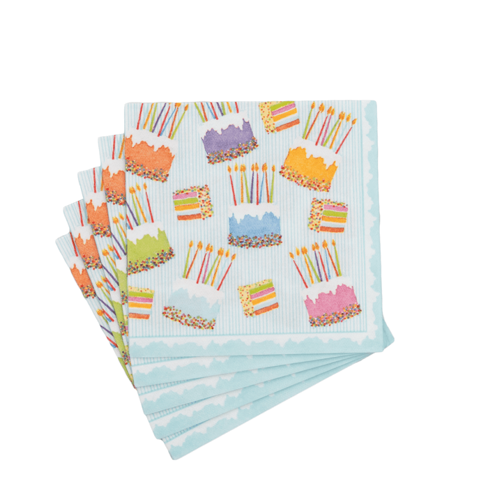 Cake Frosting Cocktail Napkins