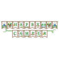 Camp Banner - Green & Brown