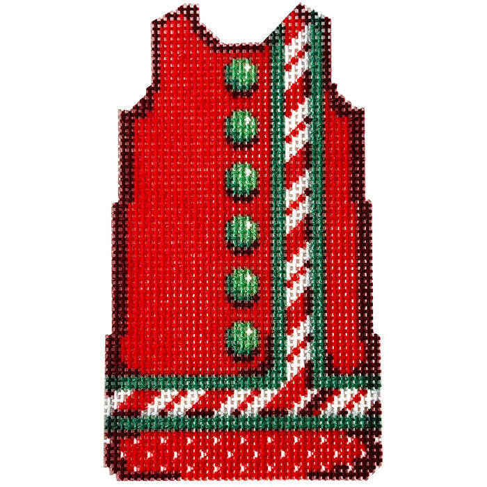 Candy Cane Border Dress