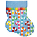 Candy Cane Repeat Mini Sock