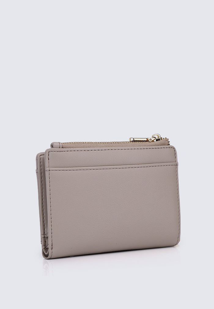 Candy Pop Top Zip Mini Wallet (Smoke)