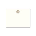 Captain's Wheel Etched Note Cards