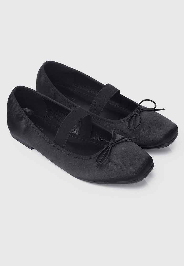 Celeste Flats & Ballerina (Black)