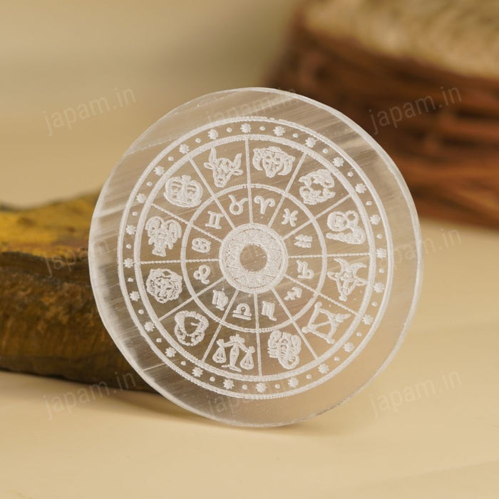 Celestial Selenite Charging Plate
