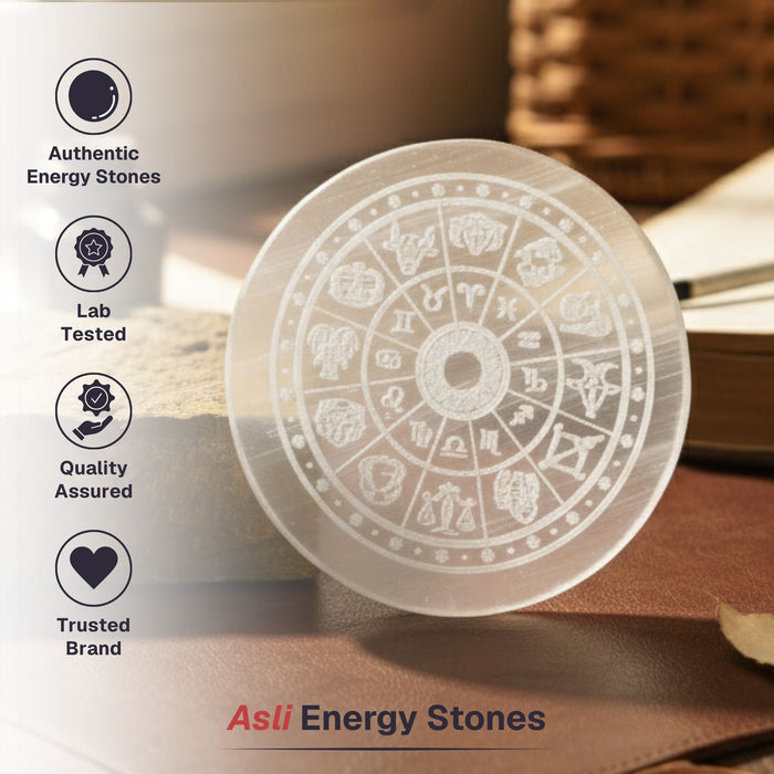 Celestial Selenite Charging Plate