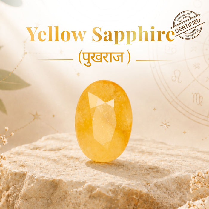 Ceylon Yellow Sapphire (Pukhraj)