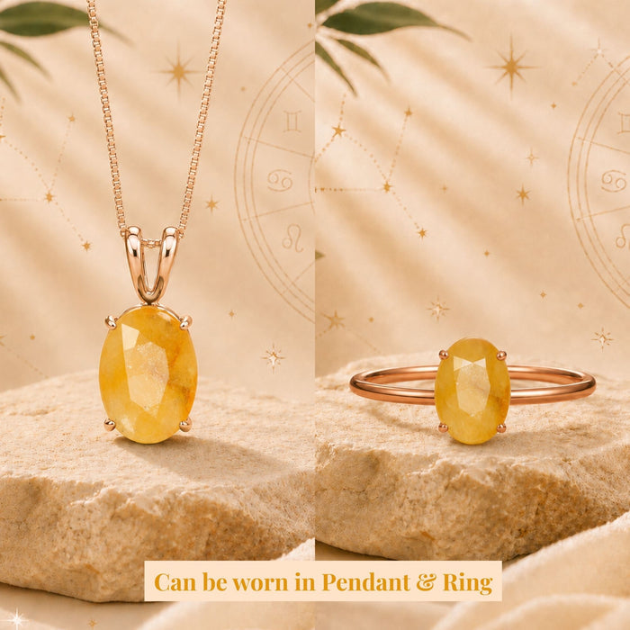 Ceylon Yellow Sapphire (Pukhraj)