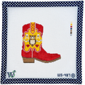 Chi Omega Cowboy Boot