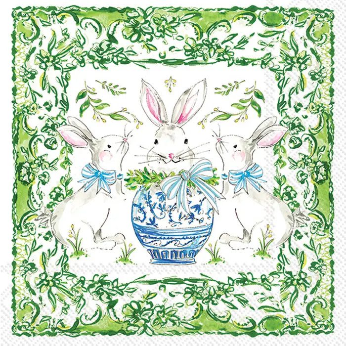 Chinoiserie Bunny Napkins