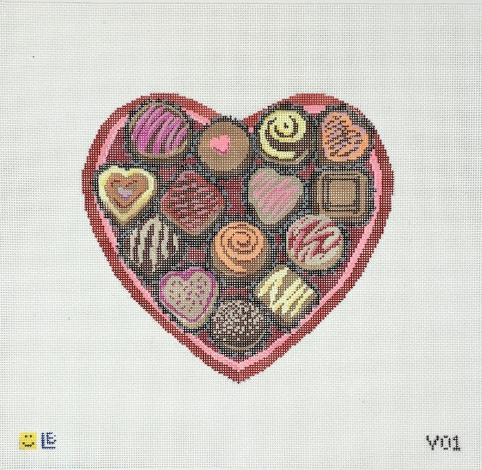 Chocolate Heart Box