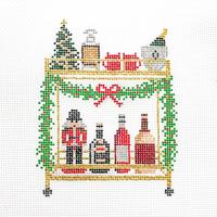 Christmas Bar Cart