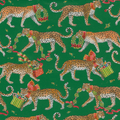Christmas Leopards Gift Wrap