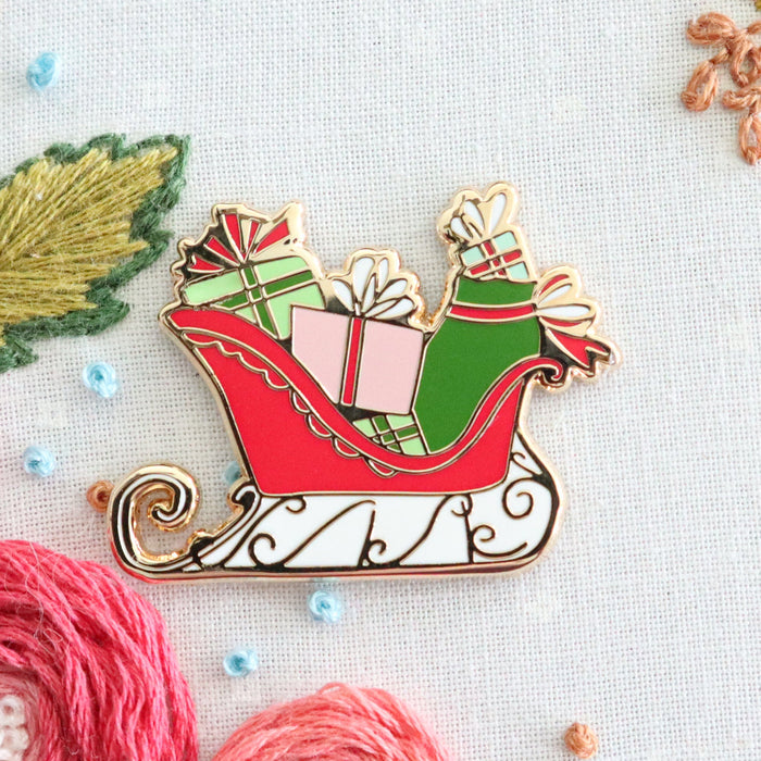 Christmas Sleigh Needle Minder