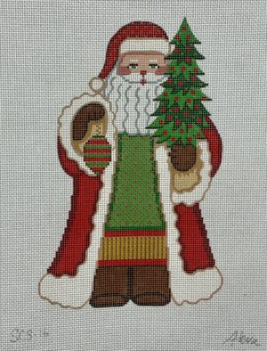 Christmas Tree Santa
