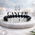 Clear Quartz Zodiac Band – Cancer (कर्क राशि)