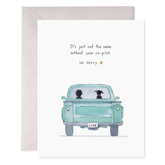 Co-Pilot Sympathy Card
