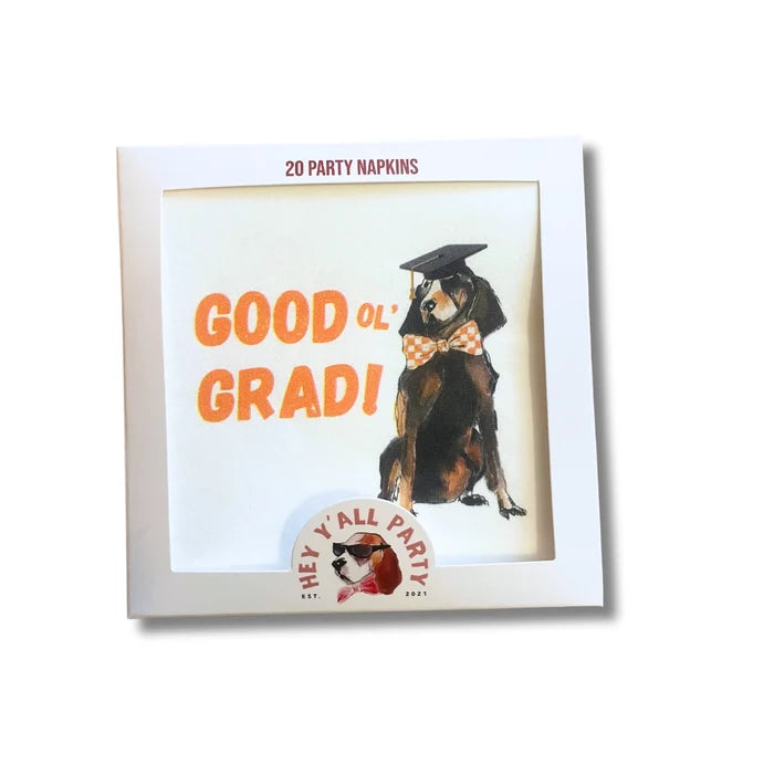 Coonhound Graduation Napkins