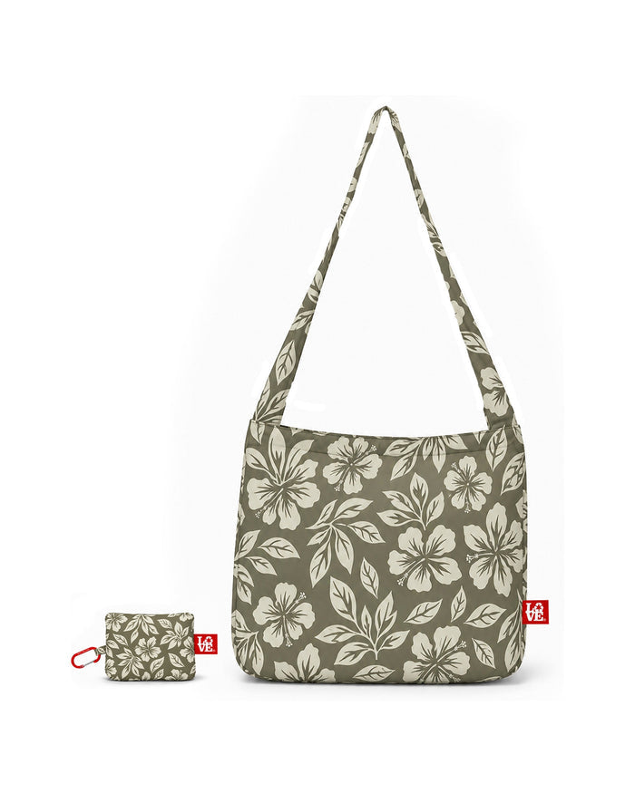 Crossbody Stash It Tote Large - Reusable Crossbody Bag