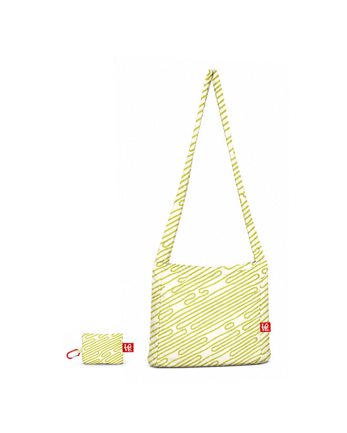 Crossbody Stash It Tote Small - Reusable Crossbody Bag