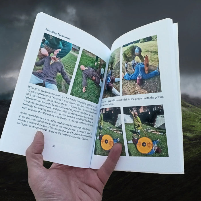 Dark Age Combat For Reenactors - Book - Paul Sykes - Inside Pages with Photographs