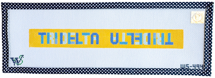 Delta Delta Delta Key Fob