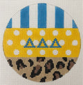 Delta Delta Delta Multi Pattern Round
