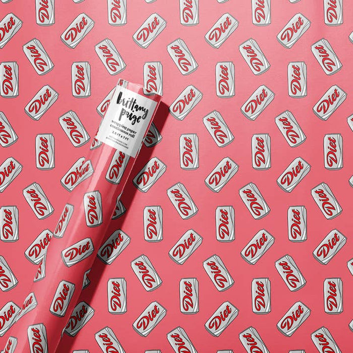 Diet Coke Gift Wrap