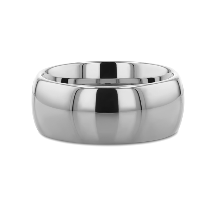 DOMINUS Domed Tungsten Carbide Ring - 2mm - 12mm