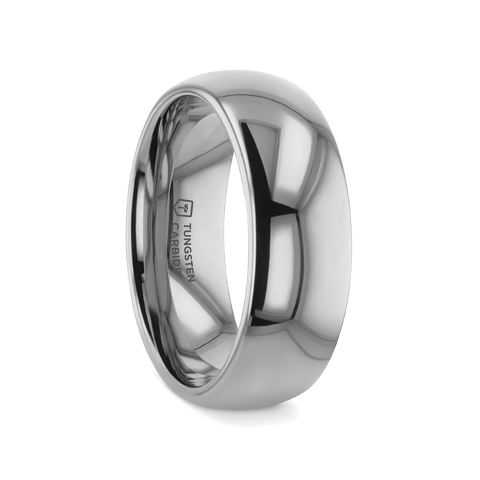 DOMINUS Domed Tungsten Carbide Ring - 2mm - 12mm