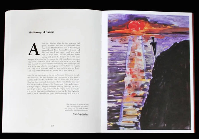 Edda Book By Snorri Sturluson - Revenge of Gudrun - Viking Books
