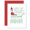 Elf Around Card