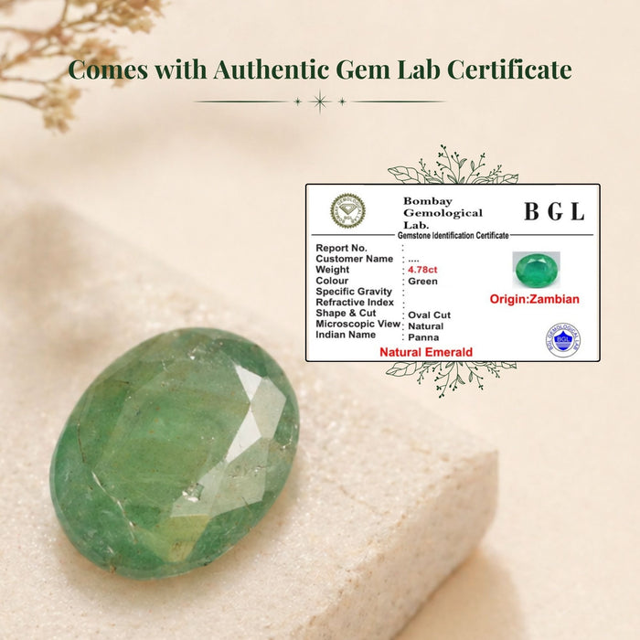 Emerald (Panna) Gemstone