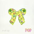 Floral Print Bow