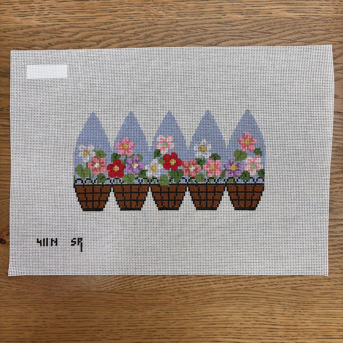 Flower Basket Easter Egg