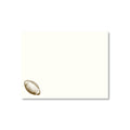 Football Etched Note Cards