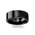 Game of Thrones Noble Houses Sigil Engraving Black Tungsten Ring Martell - 2mm - 12mm