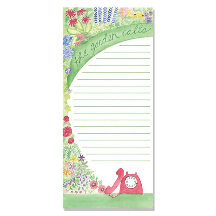 Garden Calls Notepad
