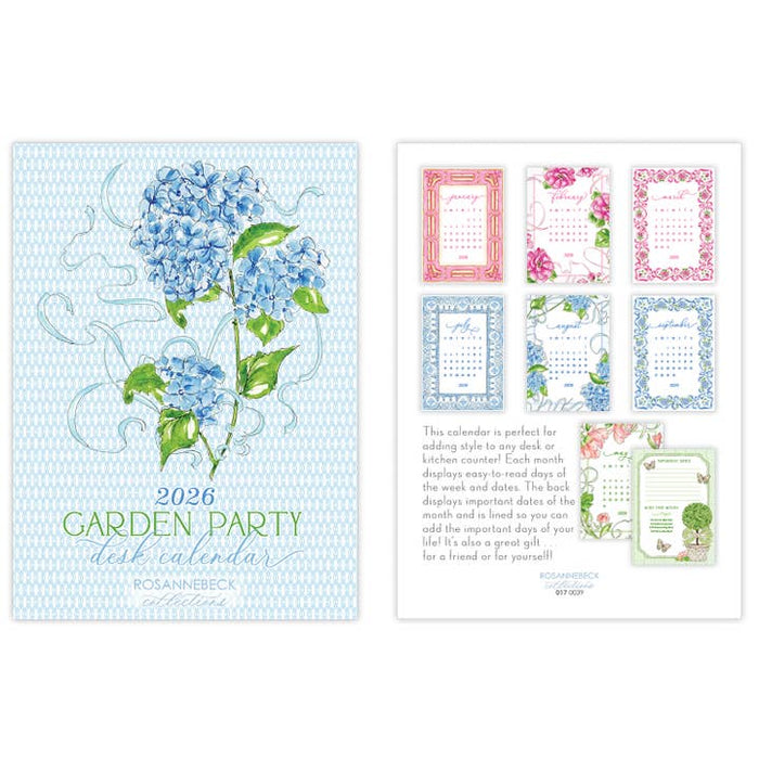 Garden Party 2026 Calendar