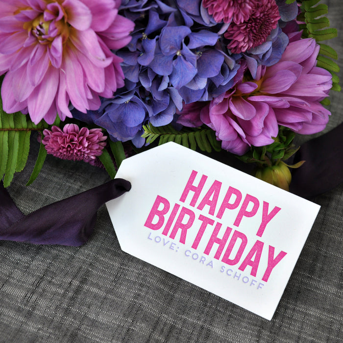 Gift Tag - Birthday T100