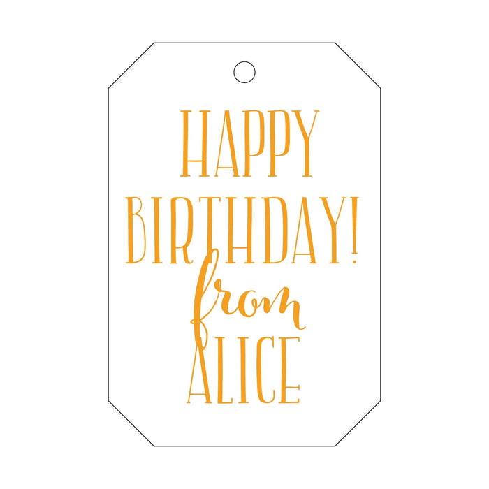 Gift Tag - Birthday T16