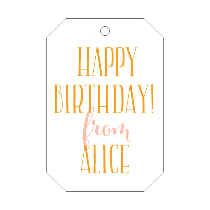 Gift Tag - Birthday T16